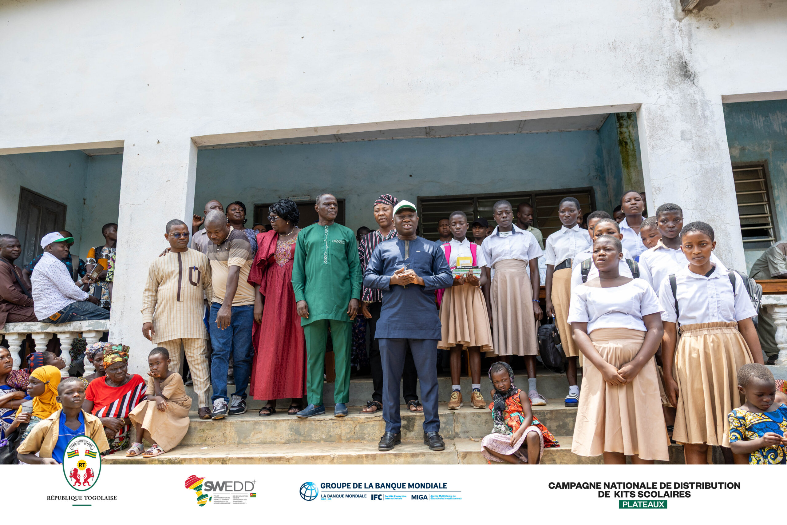 De Blitta aux cinq régions : le SWEDD+ Togo déploie sa campagne nationale de distribution de kits scolaires au plus près des filles